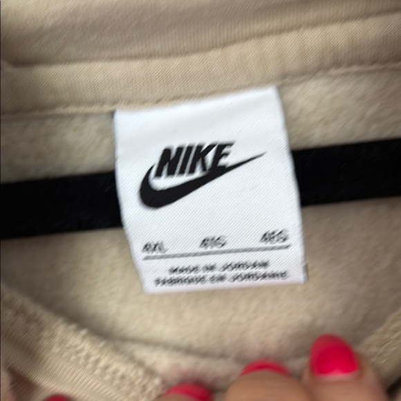 🦸♂️Big & Tall -Nike Tan Classic hoodie - Picture 2 of 3